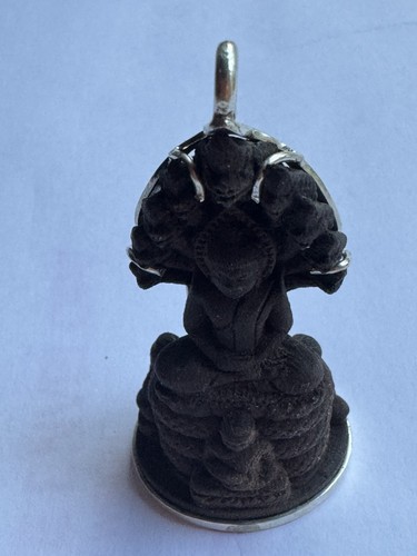 421- Pendant Necklace Pendant Buddha Pendant, Tamarind Heartwood Buddha Pendant - Picture 3 of 6