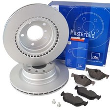 ATE Bremsscheiben + Belagsatz hinten für VW Tiguan 1 5N 09.2007 - 07.2018