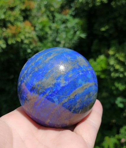 Lapis Crystal Gemstone sphere Quartz 426g - Picture 6 of 12