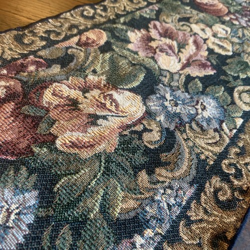 Tapestry Table Runner Floral Pattern 12.25”WX 68”L - Picture 10 of 12