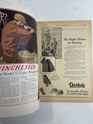 Outdoor Life: September, 1924, Cover Art by Osborne Mayer, Vol. 54, No. 3 - Picture 4 of 9