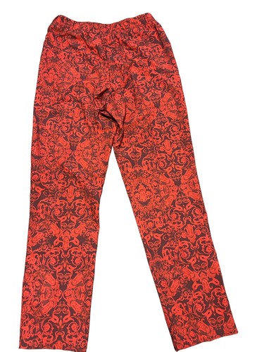 Pantalón Disney Alicia a través del espejo estampado rojo y morado talla 6 nuevo con etiquetas - Imagen 5 de 7