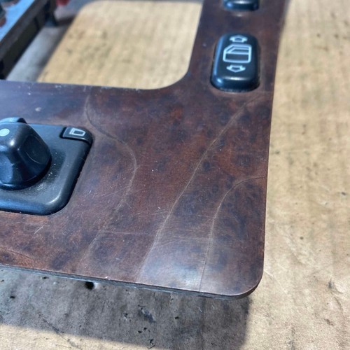 Mercedes-Benz W210 Interior Wooden Center Console Trim - Foto 2 di 12