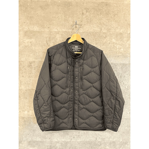 Uniqlo White Mountaineering Hybrid Down Jacket S Size Olieve Green from JAPAN!!