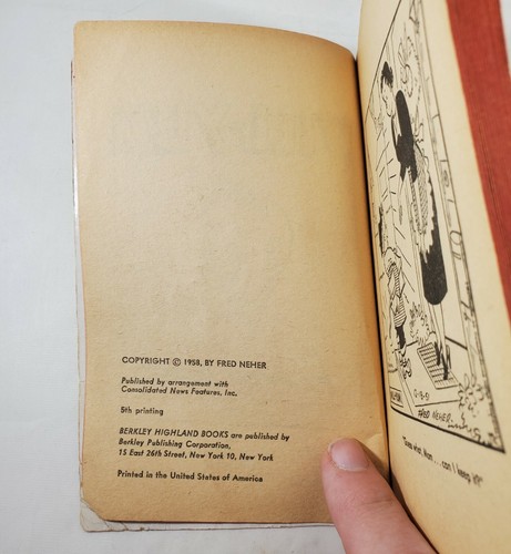 Will-Yum Comic Cartoon Book by Fred Neher 1958 Berkley Highland Books G684  - Picture 7 of 9