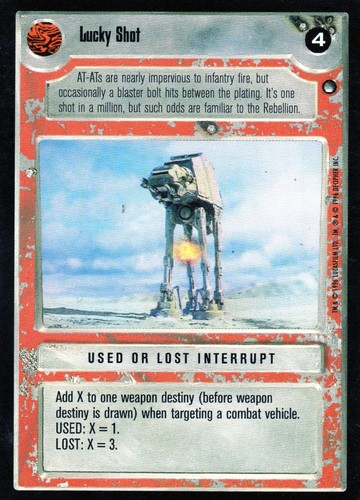 Star Wars CCG Hoth - A New Hope - Endor Individual Trading Cards - Foto 75 di 230