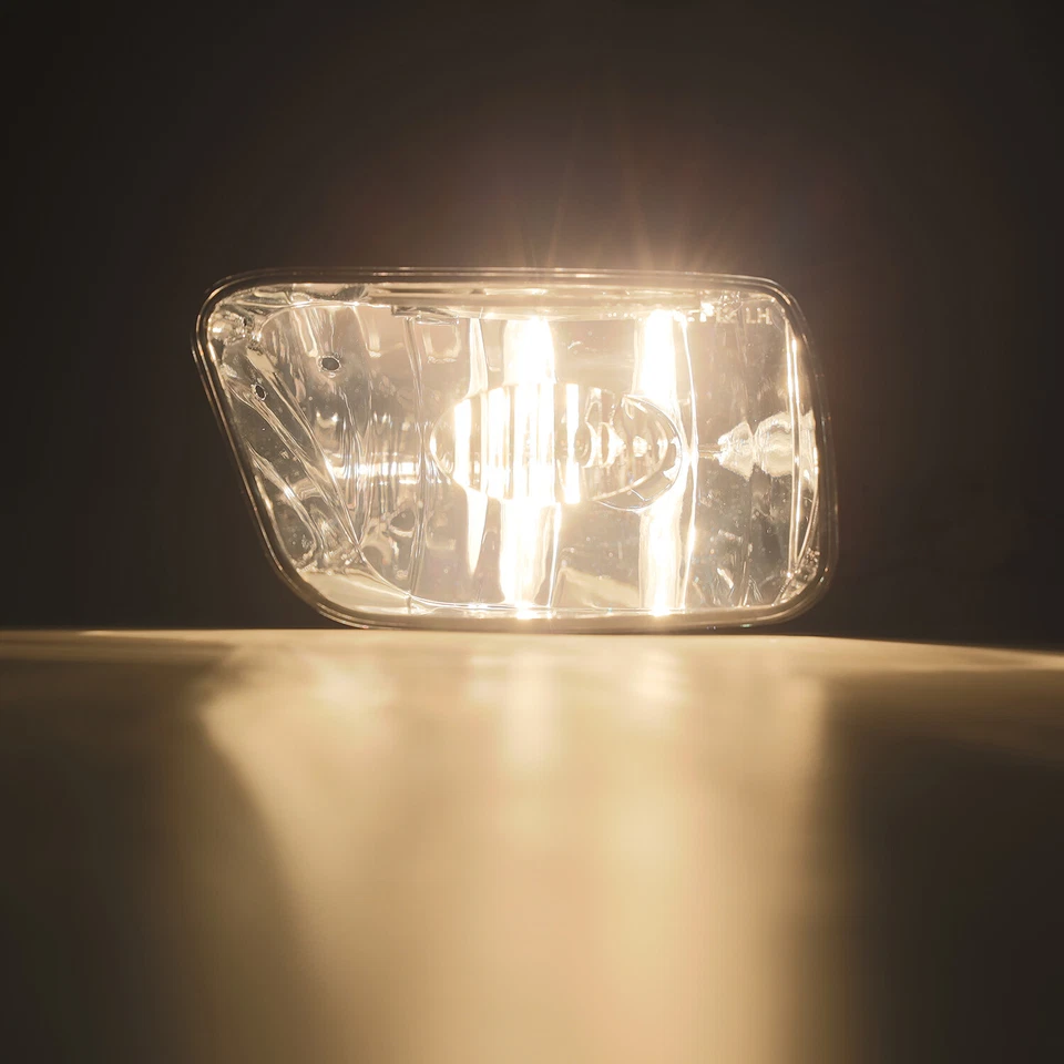 Par de luces antiniebla de repuesto para parachoques lente de humo Chevy Trailblazer 2002-2009 Foto 2 de 4