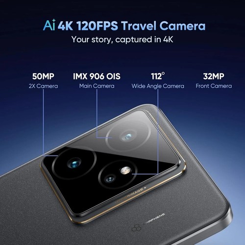 realme GT 7 Factory Unlocked-Dual SIM-Global Version-12GB RAM 512GB ROM-Black - 第 5/9 張圖片