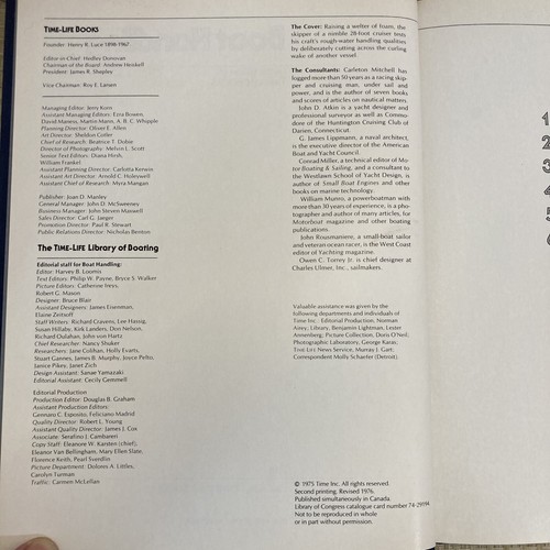 Boat Handling (The Time-Life Library of Boating) - Foto 2 di 3