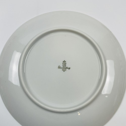 Vintage PMR Bavaria Jaeger & Co Germany Golden Crown Pear 7 3/4" Salad Plate - Picture 4 of 6
