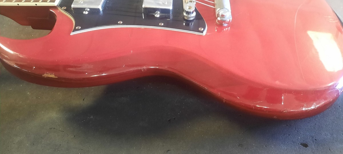 Kasuga SG Vintage Early 70's Red Electric Guitar *** FREE Kasuga SG Vintage Early 70's Red Electric Guitar *** FREE