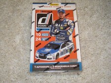2018 Panini Donruss Racing Hobby Box Brand-New Factory-Sealed 1 Auto 2 Mem