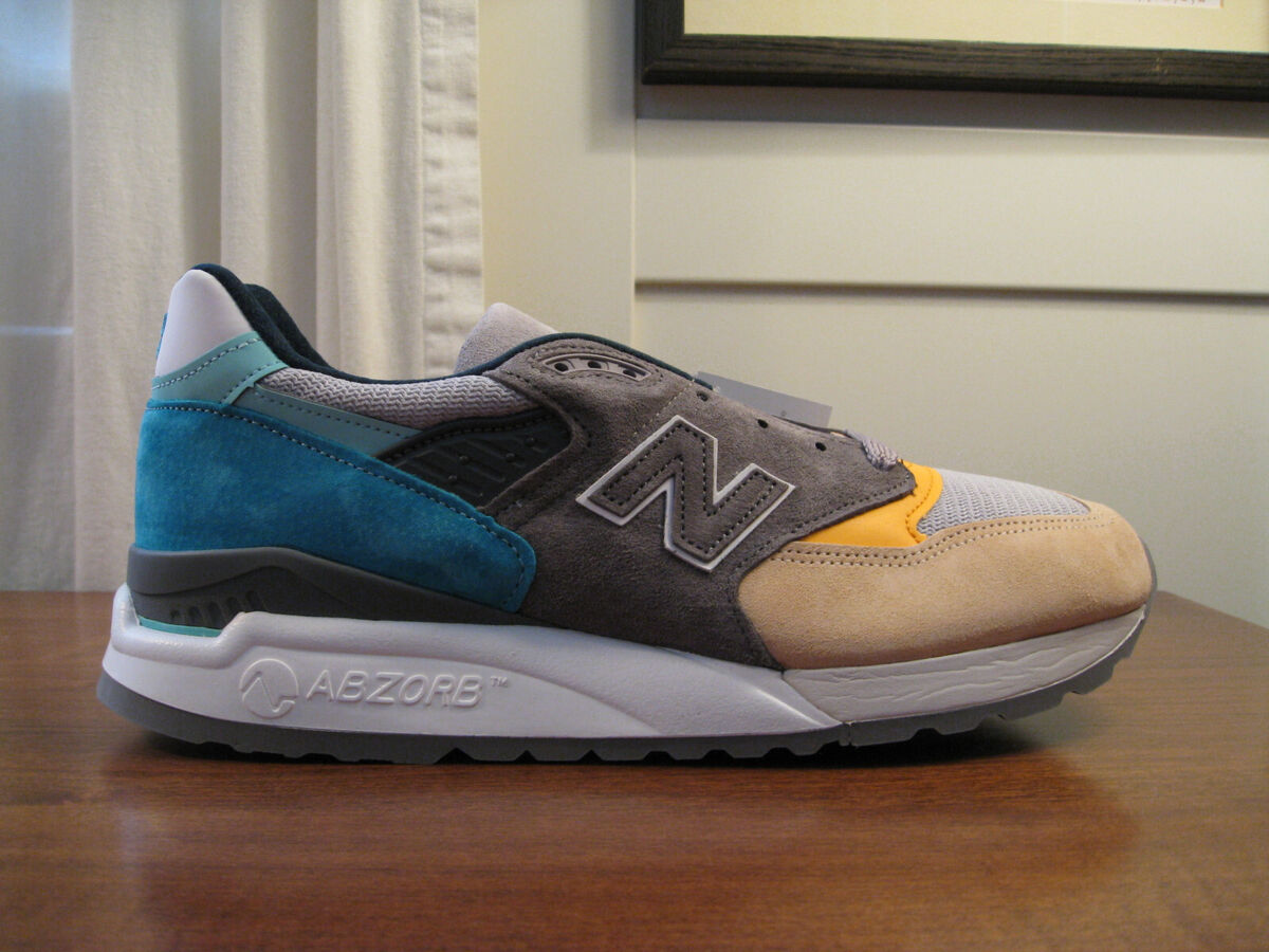 NEW BALANCE 998 MADE IN USA “SAND TEAL” M998AWB MEN SIZE 8.5 NEW BALANCE 998 MADE IN USA “SAND TEAL” M998AWB MEN SIZE 8.5