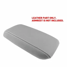 For Honda Civic 2012 2013 2014 Leather Console Center Lid Armrest Cover Gray EXC