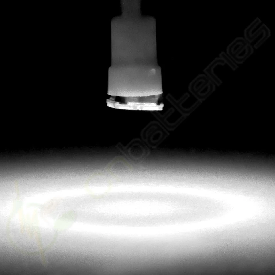 20Pcs T5 58 70 73 74 White Dashboard Gauge 5050 1SMD LED Wedge Lamp Bulb Light - Image 3 of 4