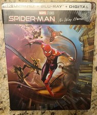 *READ Marvel's Spider-Man No Way Home 4K STEELBOOK (Blu-ray, Best Buy USA 2022) 