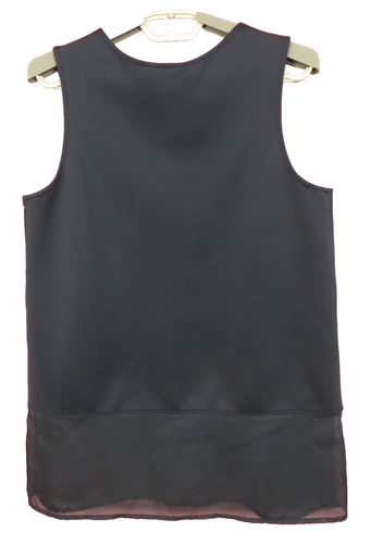 TB13531- NIKE Womens Stretch Polyester Tank Top Actice Run Swoosh Logo Black S - Picture 2 of 8