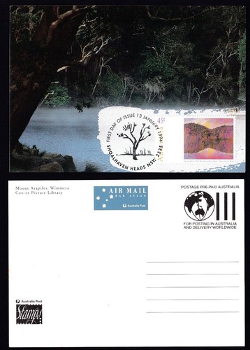 1994 AUSTRALIA DAY FULL SET DECIMAL STAMP MAXICARD POSTCARD FIRST DAY ISSUE #24 - Picture 4 of 5