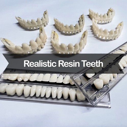 DIY Dentures - Preformed Resin Teeth (upper and lower) - Picture 1 of 3