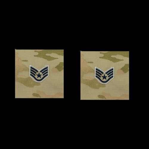 SPACE FORCE CHEVRON EMBROIDERED: SERGEANT OCP SEW ON GIFT WOW - Picture 3 of 5