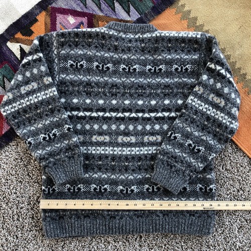 Harley of Scotland Cardigan Sweater Womens Size XL Merino Wool Scottish Knit EUC - Picture 5 of 6