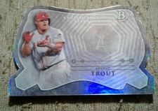 2014 Bowman Platinum Cutting Edge Stars Mike Trout CES-MTR Los Angeles Angels