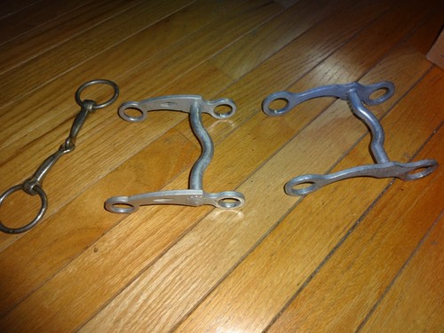 Metal Horse Bridles with Ring -- Set of 2 - Picture 3 of 3