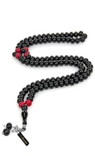 Tasbih Prayer 99 Beads Black/red Zikr
