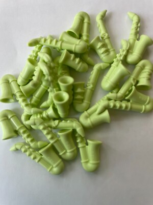 LEGO- NEW #13808-YELLOWISH GREEN-TRUMPET/FLOWER-3 PIECES | eBay
