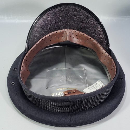 Cappello Midway Cap Vigili del Fuoco 5 Stelle Rotondo Navy Uniforme 7-1/8 Un Occhiello Cinghia - Foto 12 di 20