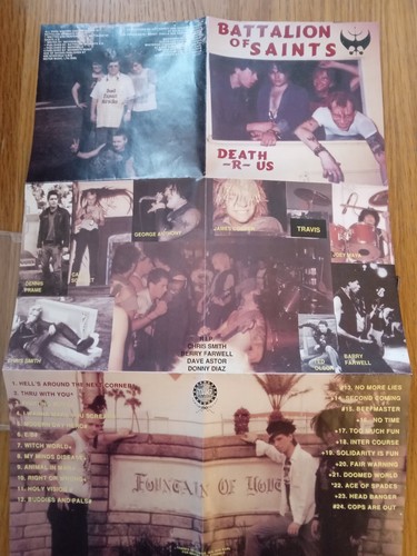 Battalion Of Saints - Death -R- Us - CD, Compilation, Green Disc - Picture 6 of 6