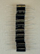 10pc Electrolytic Capacitor Axial 2000hr +105℃ RoHS 220uF 160V 16x30mm Supertech