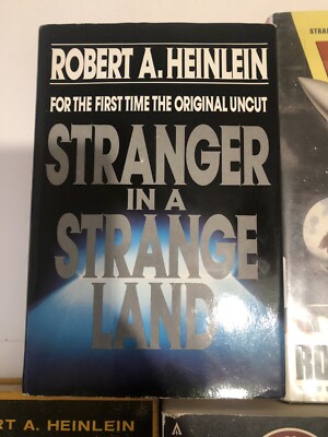 Robert A. Heinlein lot of 5 vintage hardbacks and paperbacks