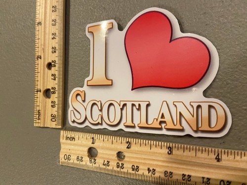 New I Love Heart Scotland Scottish Travel Big Meme Vinyl Decal Sticker Car Truck - Picture 4 of 12