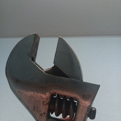 Vintage Crescent Tool Co. 12" Thick Head Adjustable Wrench Jamestown N.Y. NY USA - Picture 10 of 10