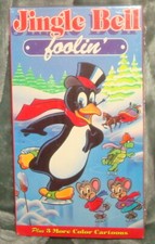 JINGLE BELL FOOLIN' 1991 SEALED VHS VIDEO TAPE 30 MIN OF FUN CARTOON ANIMALS USA