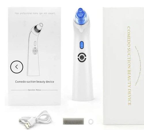 COMEDO SUCTION BEAUTY DEVICE Vacuum Blackhead Cleaner Remover-WHITE - Picture 2 of 7