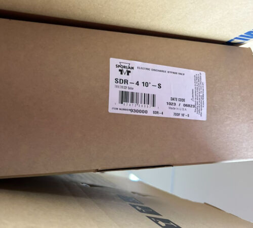 1 Stück Neu SPORLAN Elektronisches Expansionsventil SDR-4 10-S - Bild 4 von 4