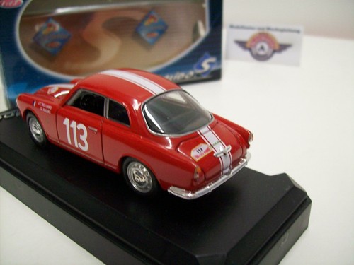 Alfa Romeo Giulietta Sprint #113 "Tour de Corse 1957", Solido 1:43, embalaje original    - Imagen 3 de 3