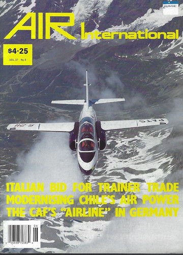 AIR INTERNATIONAL magazine (UK) Complete Vol 36 & 37 issues 1989 (12 issues) - Foto 12 di 12