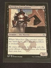 Merciless Executioner 76/185 Fate Reforged Magic the Gathering Card