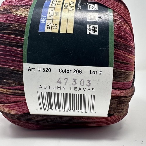 Lion Brand INCREDIBLE Ribbon Yarn Color: #206 Autumn Leaves - Picture 2 of 5