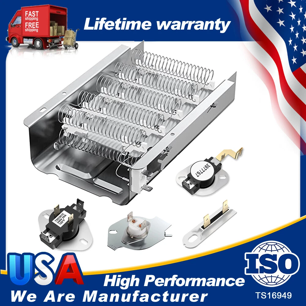 Dryer Heating Element 279838 3977767 For Whirlpool Maytag  