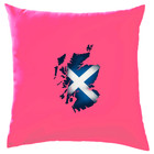 Scotland Flag Overlay - Cushion - Scottish Flags SNP Capital Love City