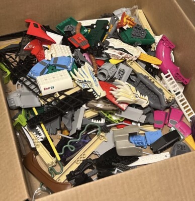 Lego Bulk Mixed Lot Assorted Unique Parts & Pieces 8oz Bags pre weighed