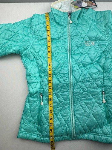 Mountain Hardware Thermostatic Insulated Jacket Womens Size XS Aqua Blue - 第 7/19 張圖片