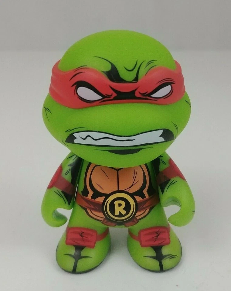 Figura Vinilo Kidrobot TMNT Serie 2 Teenage Mutant Ninja Turtles Raphael 3" Foto 2 de 4