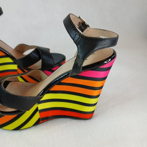Worthington Women’s Colorful Wegde Strapped Sandal size 8 - Picture 6 of 14