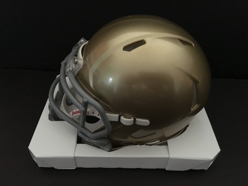 TERRY HANRATTY HANDSIGNIERTER NOTRE DAME MINIHELM MIT AUFSCHRIFT. JSA - Bild 5 von 11