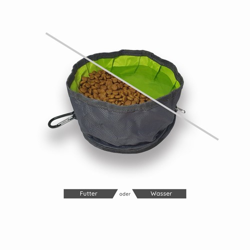 NEU Doglemi Faltnapf faltbarer Reisenapf Wassernapf Futternapf für Hunde TOP - Bild 6 von 6